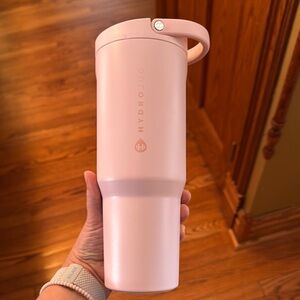 HydroJug Pink Tumbler with Textured Grip and Carry Handle